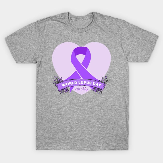 World Lupus Day - Lupus Awareness T-Shirt by Ivanapcm